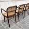 Bentwood Chairs with Vienna Straw, Italy, Set of 4 11
