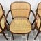 Bentwood Chairs with Vienna Straw, Italy, Set of 4 7