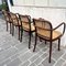 Bentwood Chairs with Vienna Straw, Italy, Set of 4 12