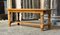 Table de Ferme en Chêne Blanchi, France, 1925 5