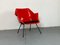 Space Age Modernist Red 416 Lounge Chair by Rietveld and Cordemeyer for Gispen, 1960s 4
