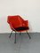 Space Age Modernist Red 416 Lounge Chair by Rietveld and Cordemeyer for Gispen, 1960s 7