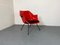 Space Age Modernist Red 416 Lounge Chair by Rietveld and Cordemeyer for Gispen, 1960s 5