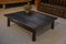 Table Basse Brutaliste en Épinette Foncée avec Socle en Chêne, 1950s 3