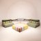Modular Immobile Journey Sofa Modules from Studio Roche Bobois X Kenzo, 1990s, Set of 6 24