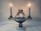 Art Nouveau Porcelain Lamp Thomasch from Goldscheider Vienna, 1910 11