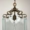 Vintage Bronze Pendant Lamp in the style of Pietro Chiesa for Fontana Arte, Italy, 1950s 13