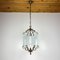 Vintage Bronze Pendant Lamp in the style of Pietro Chiesa for Fontana Arte, Italy, 1950s 7