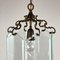 Vintage Bronze Pendant Lamp in the style of Pietro Chiesa for Fontana Arte, Italy, 1950s 5