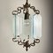 Vintage Bronze Pendant Lamp in the style of Pietro Chiesa for Fontana Arte, Italy, 1950s 3