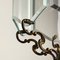 Vintage Bronze Pendant Lamp in the style of Pietro Chiesa for Fontana Arte, Italy, 1950s 12