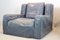 Fauteuils Vintage en Cuir Gris par Paoloa Navone, 1980s, Set de 2 4