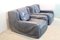 Fauteuils Vintage en Cuir Gris par Paoloa Navone, 1980s, Set de 2 7