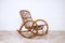 Bamboo Rocking Chair in the style of Franco Albini, Italy, 1960s, Image 2