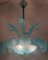 Murano Glas Kronleuchter mit 3 Glühbirnen von Barovier & Toso, 1940er 12