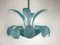 Murano Glas Kronleuchter mit 3 Glühbirnen von Barovier & Toso, 1940er 3