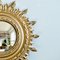 Golden Sun Witchs Eye Mirror, 1950s 4