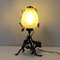 Antike Jugendstil Lampe 4
