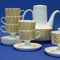 Vintage Porcelain Coffee Set from Rosenthal, Set of 15 2