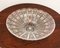 Cuenco de centro de mesa bohemio de cristal tallado, años 70, Imagen 3