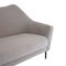 Mid-Century Corner Sofa in Grey Bouclé, Italy, 1950s, Image 5