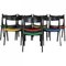 GE72 Chairs by Hans Wegner, 1980s, Set of 8 1