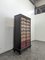 Blackened Wooden Cardboard Box Cabinet 2