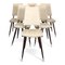 Vintage Italian Chairs, 1950s, Set of 6 1
