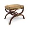 Empire Style Ottoman in Mahogany 1