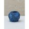 Orange Ochre and Prussian Blue Vases by Daniele Giannetti, Set of 4 6