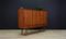 Credenza alta modello nr. 13 Mid-Century impiallacciata in teak di Omann Jun Mobelfabrik, Danimarca, Immagine 3