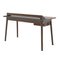 Bureau Honoré Gris Ardoise en Noyer Naturel par Harto 5