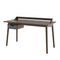Bureau Honoré Gris Ardoise en Noyer Naturel par Harto 3