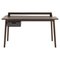Bureau Honoré Gris Ardoise en Noyer Naturel par Harto 1