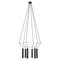 Suspension Rose Noire Mat par Robin Lamps 1