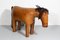 Leather Horse by Dimitri Omersa for Omersa United Kingdom 1