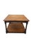 Brauner Couchtisch aus Holz 1