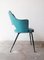 Turqouise Italian Armchair, 1950s 7