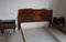 Primavera 57 Series Bed in Briarwood and Brass by Osvaldo Borsani for Atelier Borsani Varedo, 1957, Image 7