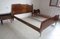 Primavera 57 Series Bed in Briarwood and Brass by Osvaldo Borsani for Atelier Borsani Varedo, 1957, Image 8
