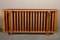 Sofá cama de madera de haya y cuero de Poul M. Volther para FDB Møbler, Dinamarca, 1966, Imagen 11