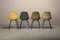 DSX Fiberglass Side Chairs Multicolor Set by Charles & Ray Eames for Herman Miller, 1960s, Set of 4, Image 3