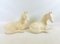 Vintage Large Ceramic Lying Horse Figure, 1980s 13