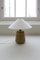 Mid-Century Modern Erdfarbene Keramik Tischlampe von Gunnar Nylund für Rörstrand, Schweden, 1950er 6