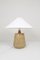 Mid-Century Modern Erdfarbene Keramik Tischlampe von Gunnar Nylund für Rörstrand, Schweden, 1950er 10