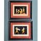 Pompeiane, 1800s, Etchings, Framed, Set of 2 1