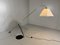 Counter Balance Floor Lamp with Umbrella Lamp Shade, 1970s, Image 3
