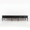20th Century Louis XV Style Black Low Sideboard, France, 1950s 1