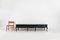 20th Century Louis XV Style Black Low Sideboard, France, 1950s 8