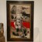Brutalist Artist, Composition, 1950s, Mixed Media on Cardboard, Framed 1